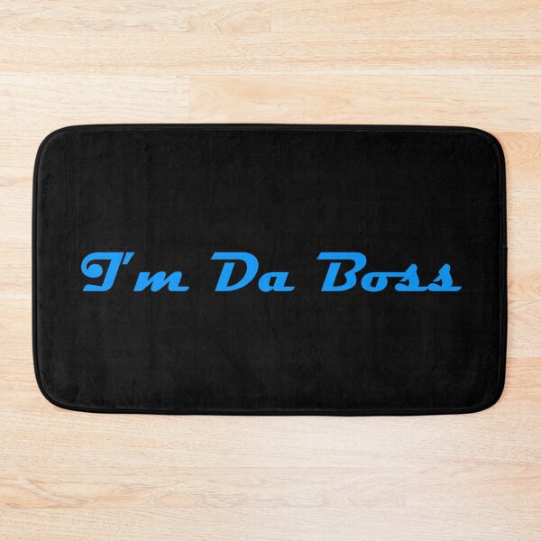 Artikelvorschau, Ich bin Da Boss, blaues modernes Design entworfen und verkauft von That Store With the Fun Stuff.
