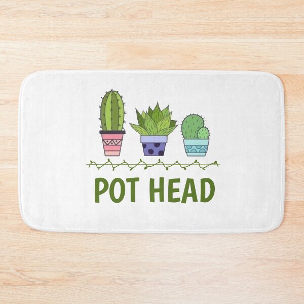 Item preview, Pot Head with Succulent Cactus Stone Flowers  designed and sold by SaraDarwish.