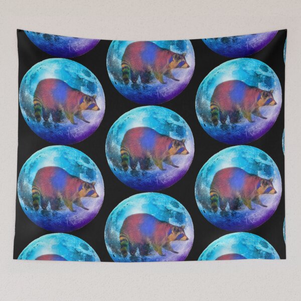 Item preview, Raccoon Moon designed and sold by funhousejen.