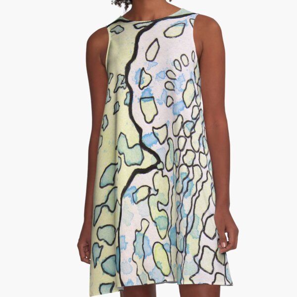 1, Inset A A-Line Dress
