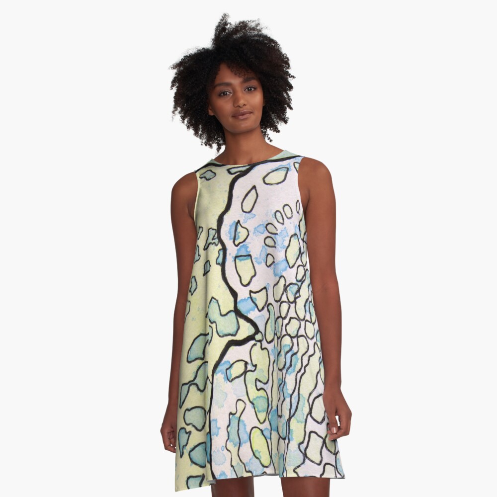 Item preview, A-Line Dress designed and sold by KatieSchutteArt.