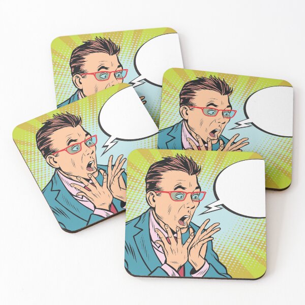 Item preview, Businessman In Shock With Exclamation Bubble designed and sold by OfferHeat.