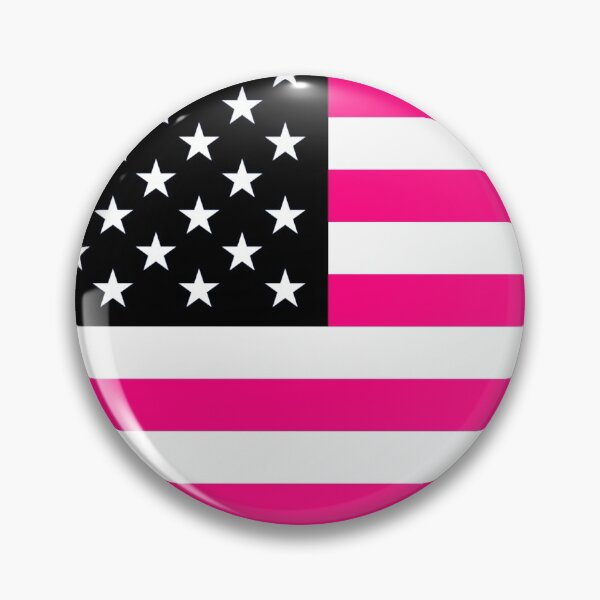 Item preview, pink american flag designed and sold by Gossip Rag.