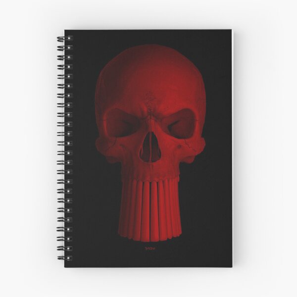 Item preview, skull red 1 with long teeth designed and sold by Radu-Gabriel.