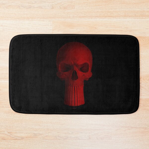 Item preview, skull red 1 with long teeth designed and sold by Radu-Gabriel.