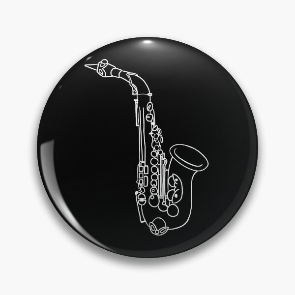 Item preview, Saxophone lines: dark version designed and sold by cu-b3.