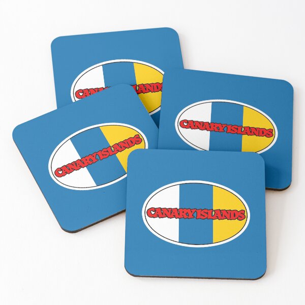 Item preview, Canary Islands State Flag Gifts, Stickers & Products (GF) designed and sold by mpodger.