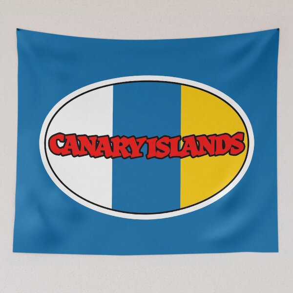 Item preview, Canary Islands State Flag Gifts, Stickers & Products (GF) designed and sold by mpodger.