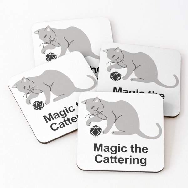 Item preview, Magic the Cattering 4 - White / Black designed and sold by Gold-Coin.