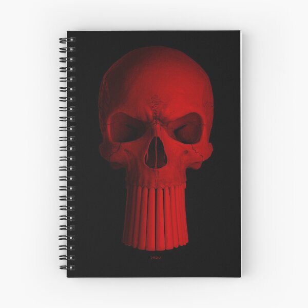 Item preview, skull red 2 with long teeth designed and sold by Radu-Gabriel.