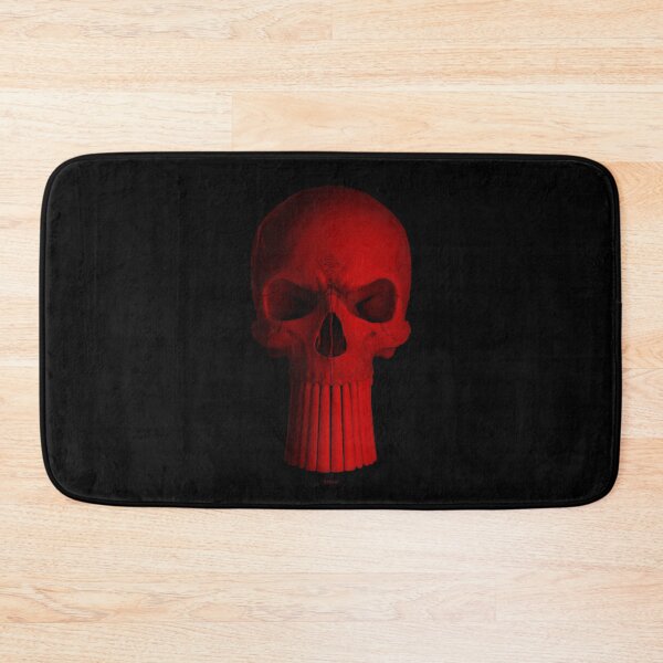 Item preview, skull red 2 with long teeth designed and sold by Radu-Gabriel.