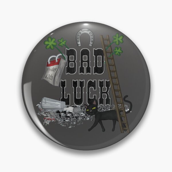 Item preview, Bad Luck w/o Backgroud designed and sold by PixelatedAtoms.