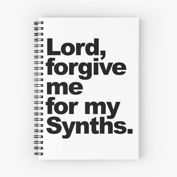 Item preview, Lord, forgive me for my Synths. designed and sold by Kyle Marno.