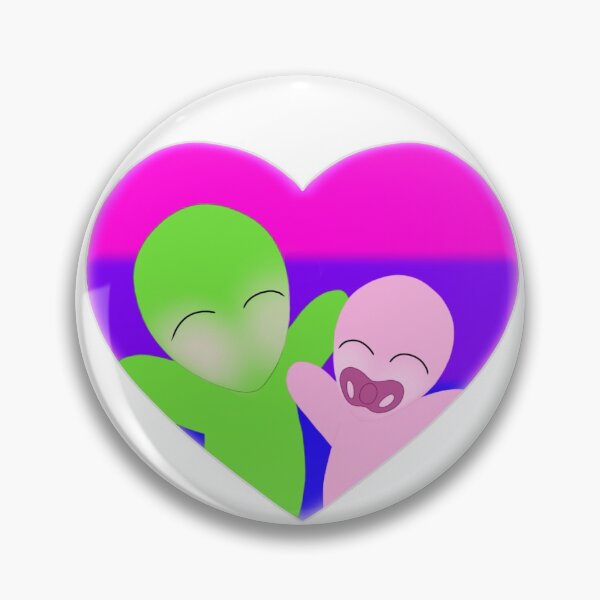 Item preview, Greenbean and Cherry pride stickers designed and sold by area51-mom.