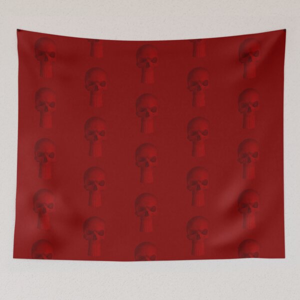 Item preview, skull red 3 with long teeth designed and sold by Radu-Gabriel.
