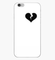 Vinilo o funda para iPhone Corazón negro roto