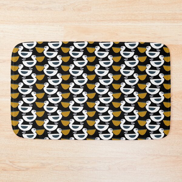 Item preview, Pelicans are fun - white birds on black designed and sold by susyrdesign.