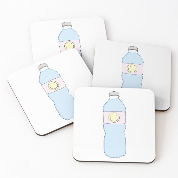 Item preview, Smiley face water bottle  designed and sold by lexivarga.