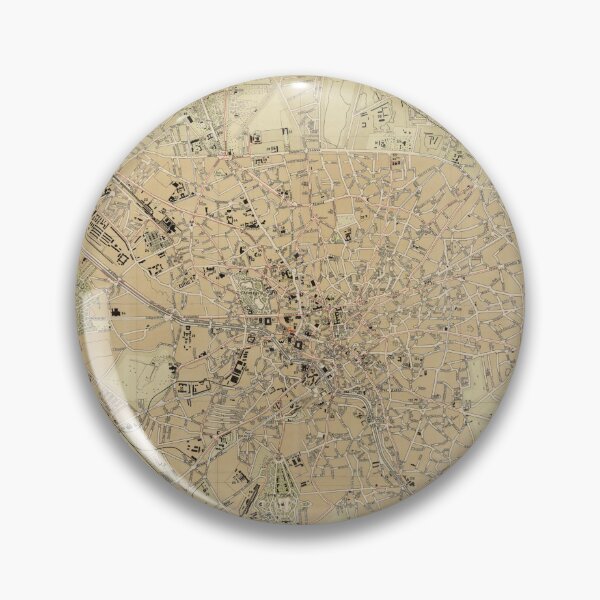 Item preview, Vintage Map of Bucharest Romania (1911) designed and sold by BravuraMedia.
