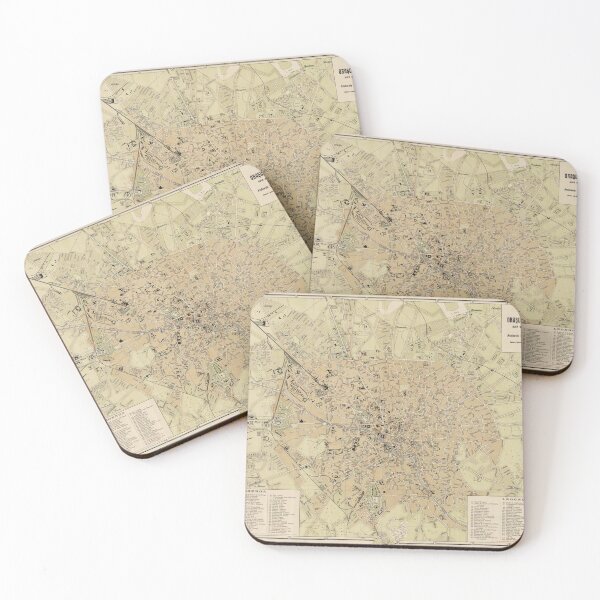 Item preview, Vintage Map of Bucharest Romania (1911) designed and sold by BravuraMedia.