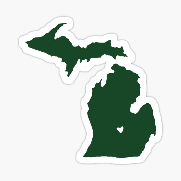 Michigan State Sticker