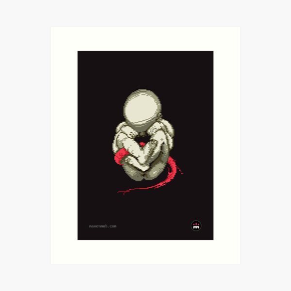 the digital womb Art Print