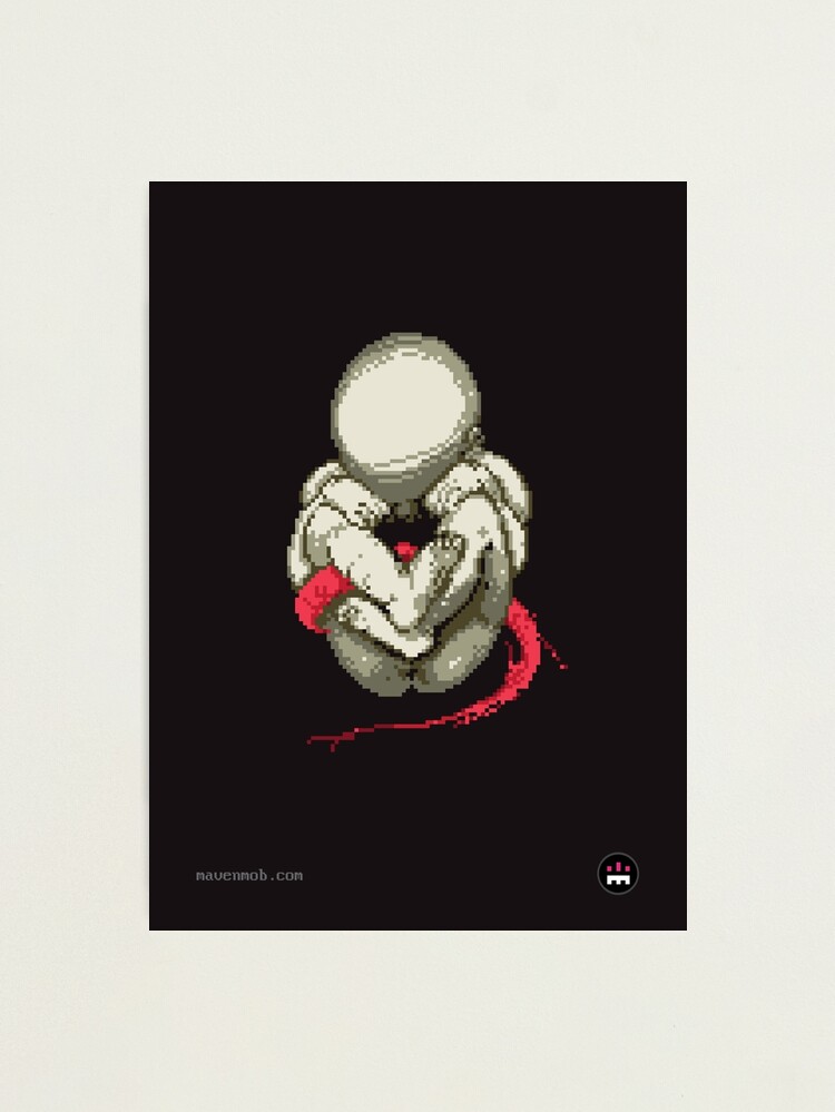 Alternate view of the digital womb Photographic Print