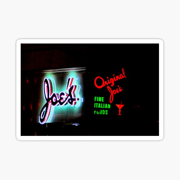 Eat At Joe's Sticker