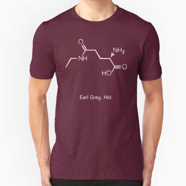 Tea. Earl Grey. Hot. Slim Fit T-Shirt