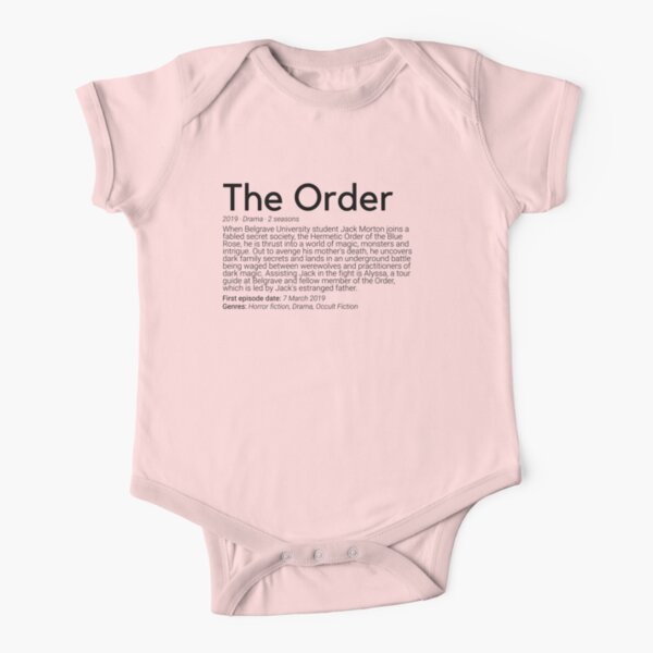 The Order Netflix Dark Magic Baby One Piece By Piyushsaini768 Redbubble