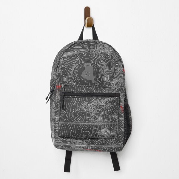 Item preview, Topographic Map North Cascades Hiking Trail Washington Mountain Hiking Adventure designed and sold by Colin Grant.