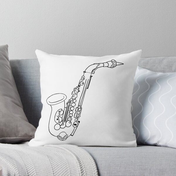 Item preview, Saxophone badge Line version designed and sold by cu-b3.