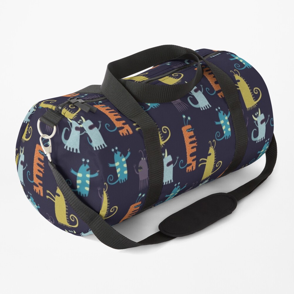 Secretly Vegetarian Monsters Duffle Bag