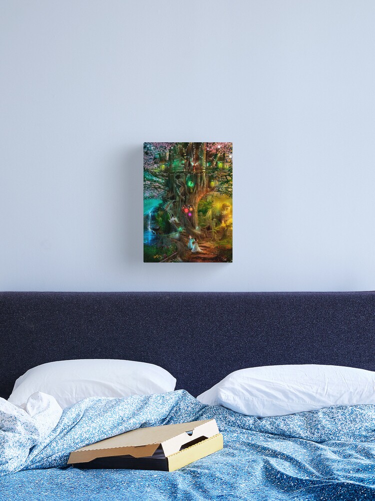 Canvas Print, The Dreaming Tree designed and sold by Aimee Stewart