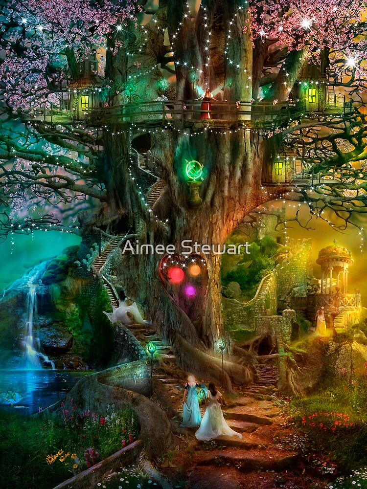 Artwork view, The Dreaming Tree designed and sold by Aimee Stewart