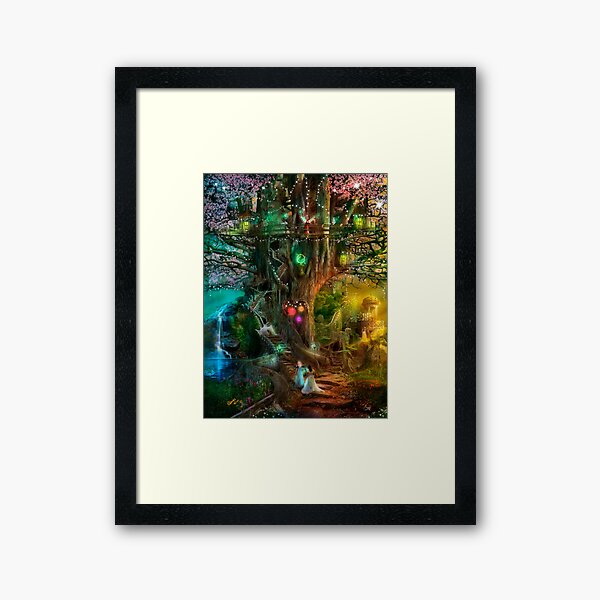 The Dreaming Tree Framed Art Print