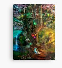 Lámina metálica El árbol de los sueños