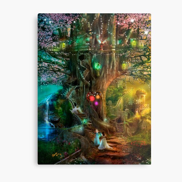 The Dreaming Tree Metal Print