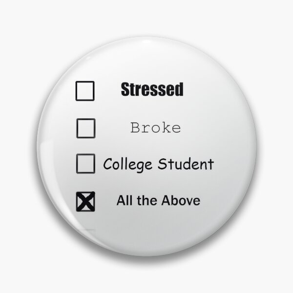 Item preview, The Life of a College Student designed and sold by LuxPNSilva.