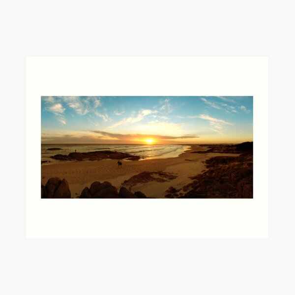 Stockton Beach. Art Print