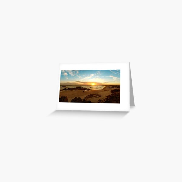 Stockton Beach. Greeting Card