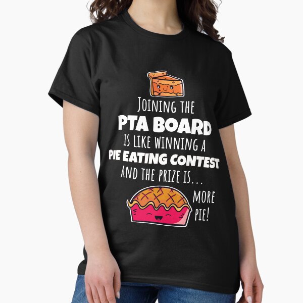 Pie Eating Contest Funny Food T-Shirt Pie Eating Contest Funny Food T-Shirt