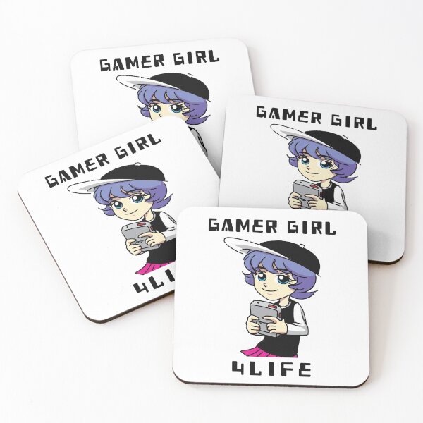 Item preview, Gamer girl 4 life - Gift for gamers girls, cool girl designed and sold by TamGustam.