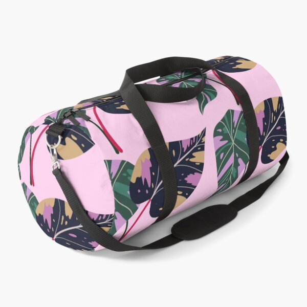 Item preview, Pink Green And Black Tropical Leaves Design designed and sold by Easy Breezy.