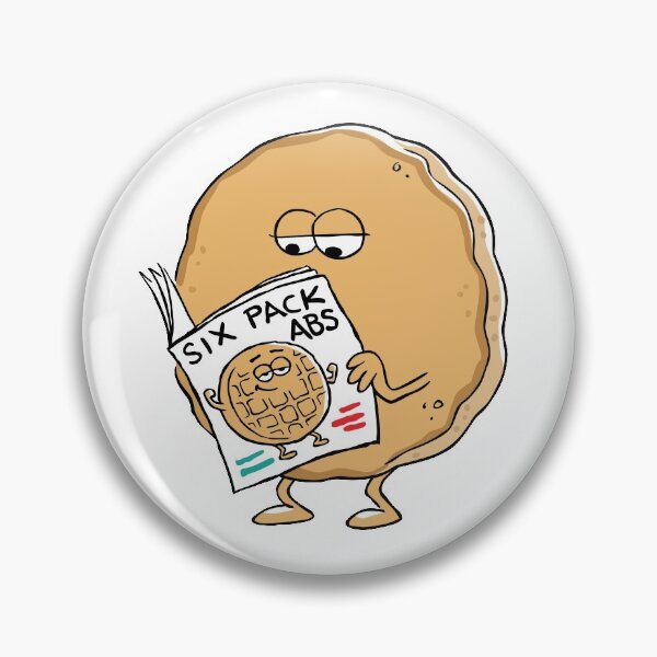 Item preview, Pancake - Six Pack Abs designed and sold by cedricstudio.