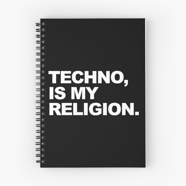 Item preview, Techno is my religion designed and sold by Kyle Marno.