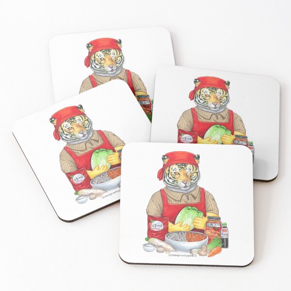 Item preview, Copy of Korean Tiger Tteokbokki Rice Cake designed and sold by PeachyPencil.