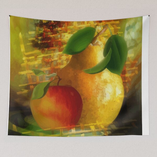 Item preview, Apple and pear in harmony designed and sold by harietteh.