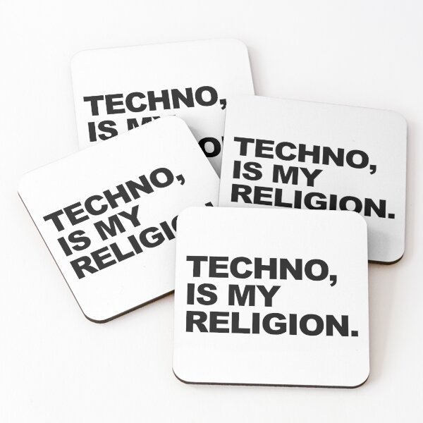 Item preview, Techno is my religion designed and sold by Kyle Marno.
