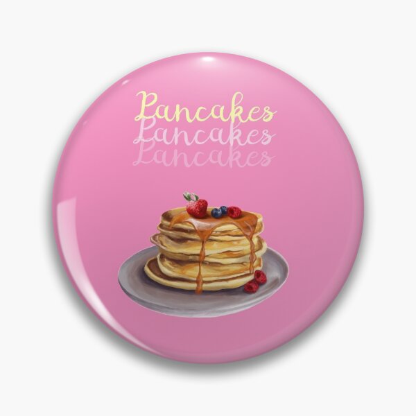 Item preview, Pancakes breakfast food with berries designed and sold by adelacreative.